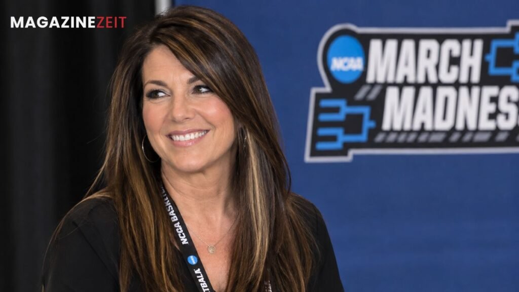 Debra Bollman, bekannt als Stenografin des viralen NCAA-Pressekonferenz-Moments mit Nigel Hayes.